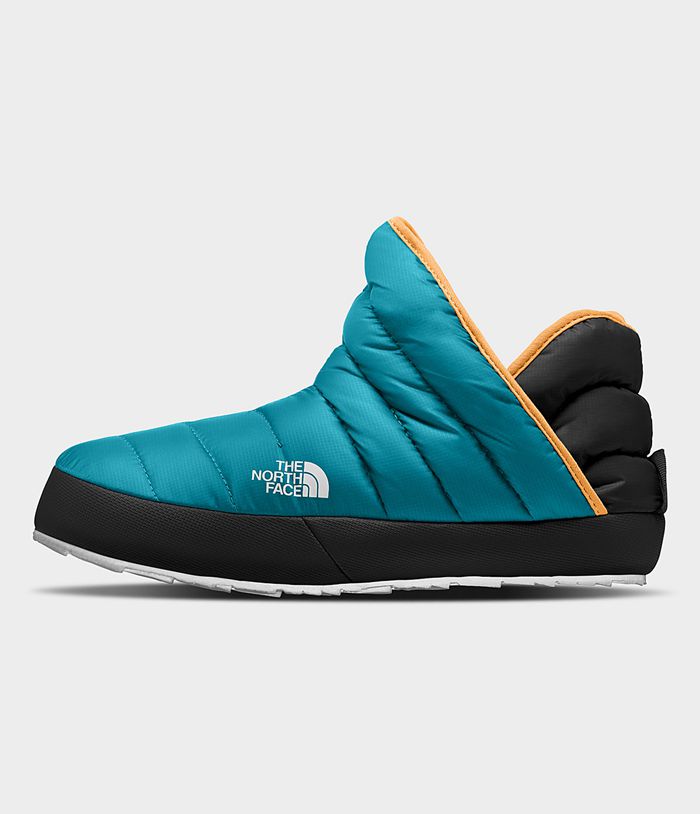 Pantuflas The North Face Mujer Thermoball™ Traction Booties - Colombia RIDVEZ971 - Azules
